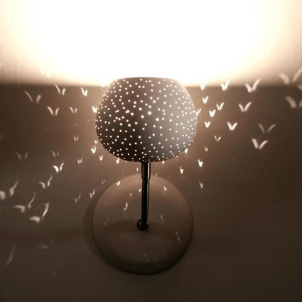lampa ze wzorem