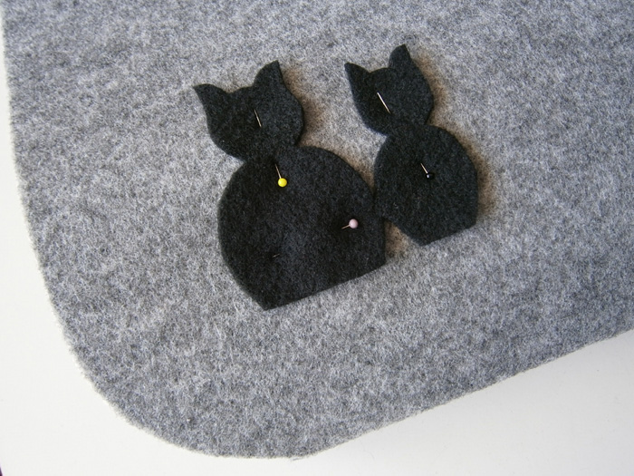 DIY - Wzory kotki na torebce - Aneta Pruchnik