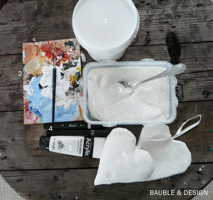 materiały do wykonania materiałowego serca