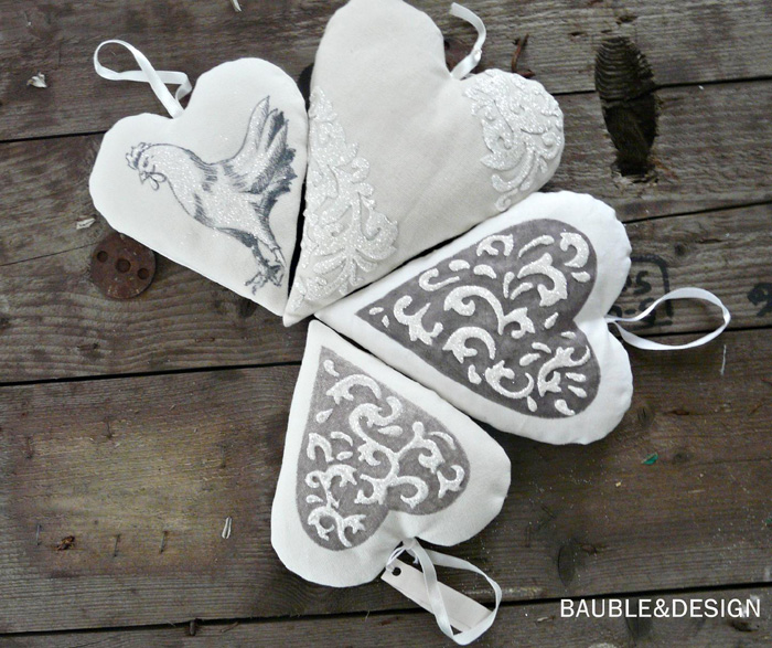 gotowe serce ornamentowe