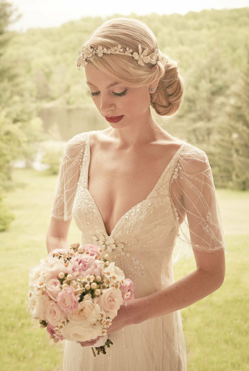suknia ślubna w stylu vintage