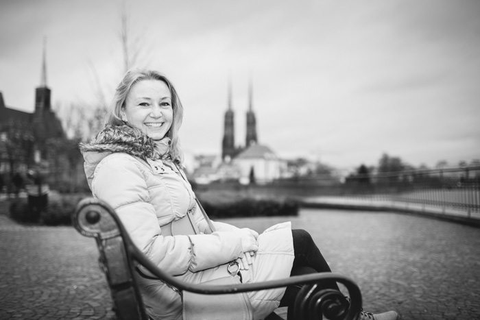 Joanna_g i czarno-biały Wrocław