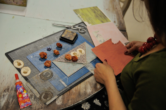 ANNAMARIA podczas pracy