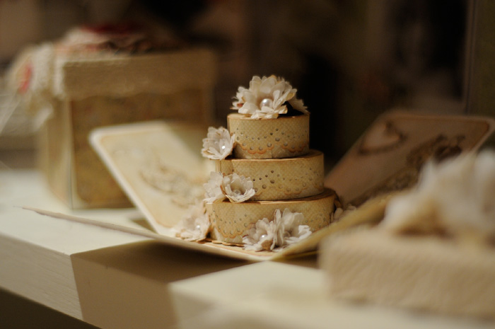 kartka w kształcie tortu